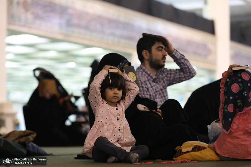 مراسم شب نوزدهم ماه مبارک رمضان در مصلی امام خمینی (ره)