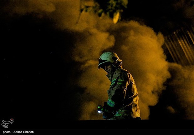 آتش‌سوزی در خط ۲ قطار شهری مشهد خسارت جانی نداشته است