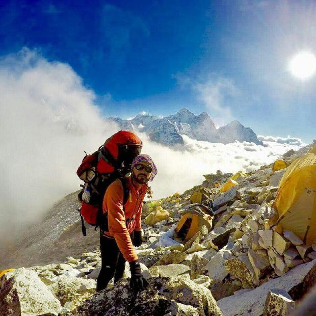 آرمان کوهنورد شیرازی، فتح قله مانسلو در رشته کوه هیمالیاست
