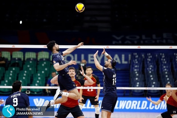 لیگ ملت های والیبال| آلمان 3-1 ایران؛ ژرمن های دست و پاگیر!+عکس