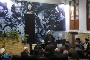 برگزاری روضه ماهانه در بیت امام خمینی به یادحاج احمد خمینی
