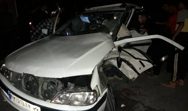 تصادف در جاده دزفول شوش یک کشته  و هشت مصدوم برجا گذاشت