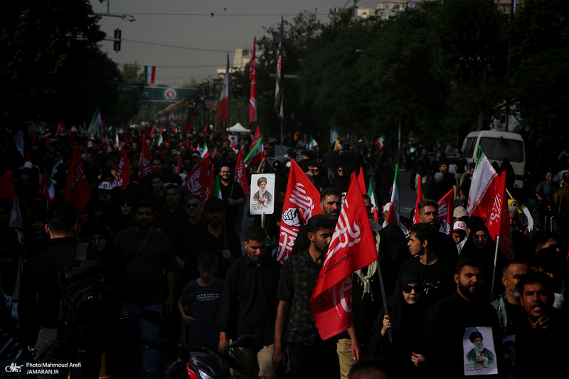 مراسم تشییع پیکر مطهر رهبر شهید انقلاب در تهران -2