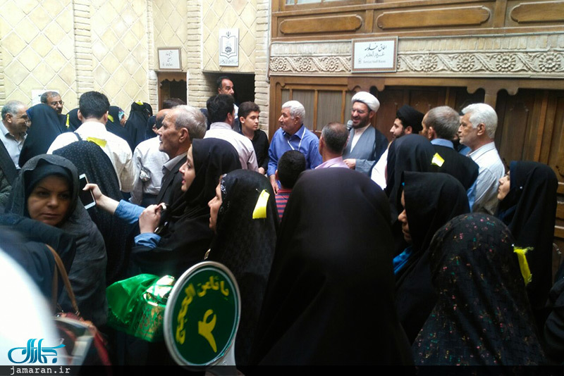بازدید زائران ایرانی و غیر ایرانی عتبات از بیت حضرت امام در نجف