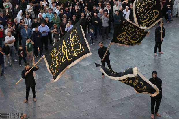 گردهمایی لبیک یاحسین (ع) در بقاع متبرکه شاخص گیلان برگزار شد