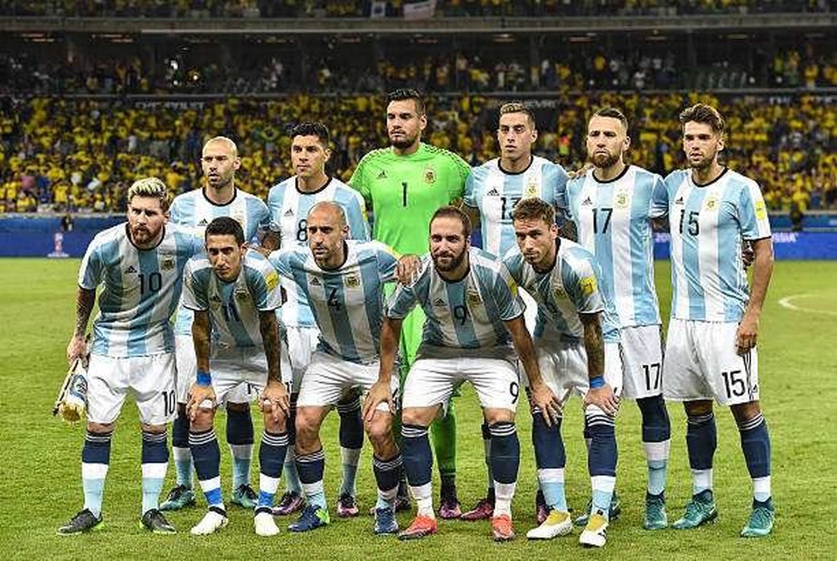 لیست تیم ملی آرژانتین برای جام جهانی 2018