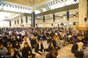 مراسم اولین سالگرد علامه حسن زاده آملی (ره) در حرم حضرت معصومه (س)‎‎