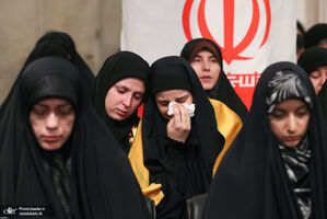مراسم بزرگداشت شهید رئیسی و شهدای پرواز اردیبهشت
