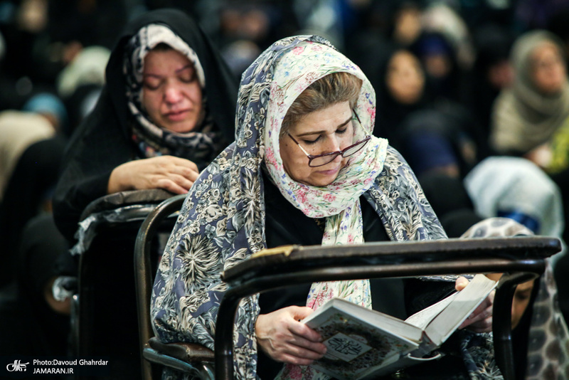 مراسم دعای عرفه و وداع با شهدای گمنام