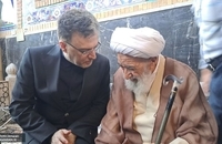 مراسم بزرگداشت مرحوم آیت‌الله العظمی محفوظی در حرم مطهر رضوی (23)