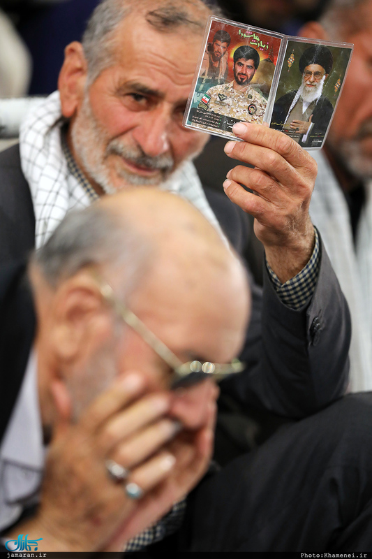 دیدار خانواده‌های شهدای مرزبانی و مدافع حرم با رهبر معظم انقلاب