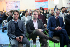 حضور سید حسن خمینی در آیین نامگذاری مجموعه ورزشی استاد کهندل