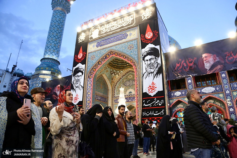 مراسم تحويل سال در امام زاده صالح (ع)
