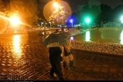 تهران بارانی شد
