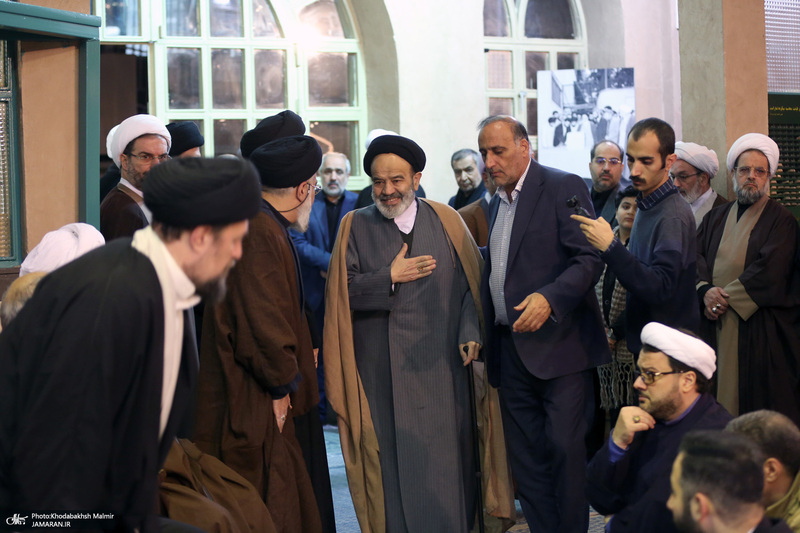 مراسم ختم مرحوم حجت الاسلام و المسلمین صالحی منش در حسینیه جماران