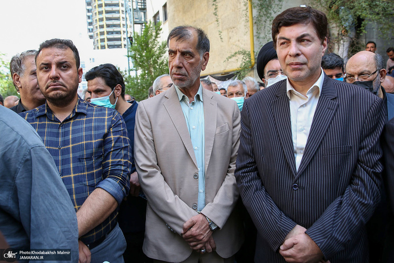 مراسم تشییع پیکر حجت الاسلام و المسلمین سید محمود دعایی از موسسه اطلاعات