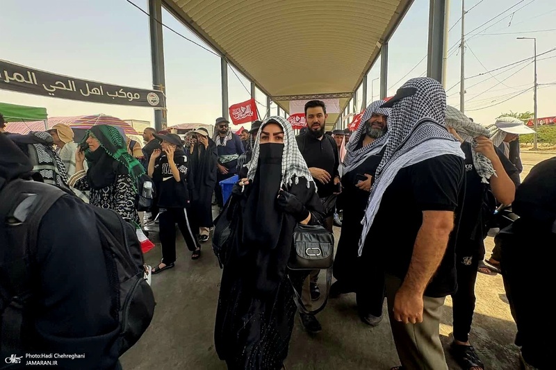 هم قدم با زائران اباعبدالله الحسین (ع)؛ مرز مهران