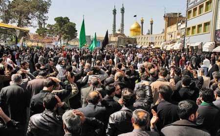 قم در سالروز شهادت امام علی(ع) به سوگ نشست