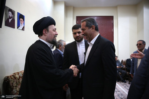 حاشیه دیدار نمایندگان مجلس با سید حسن خمینی