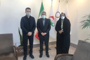 دیدار رییس فدراسیون جودو با وزیر ورزش و صالحی امیری
