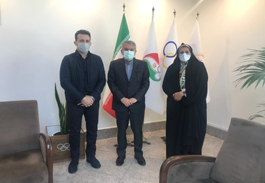 دیدار رییس فدراسیون جودو با وزیر ورزش و صالحی امیری

