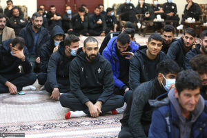 دیدار مدیرعامل و بازیکنان باشگاه فرهنگی ورزشی پیکان با سید حسن خمینی