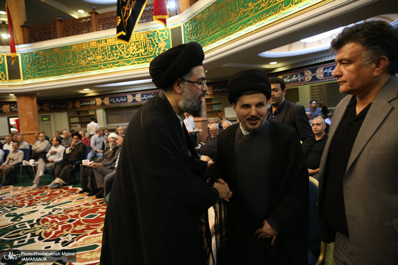 مراسم یاد بود حاجیه خانم صدیقه محمدی هشترودی خواهر همسر حجت الاسلام والمسلمین سید مهدی امام جمارانی