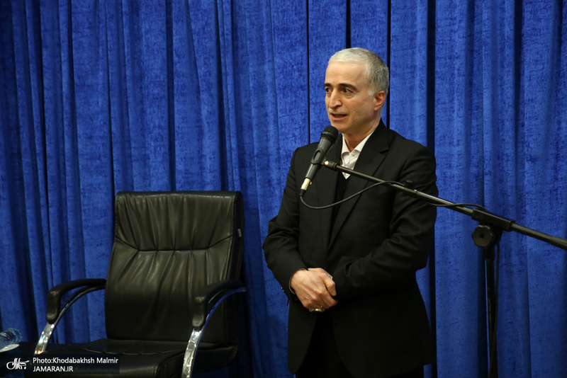 دیدار  رئیس و جمعی از اعضای اتاق اصناف تهران‌ با سید حسن خمینی