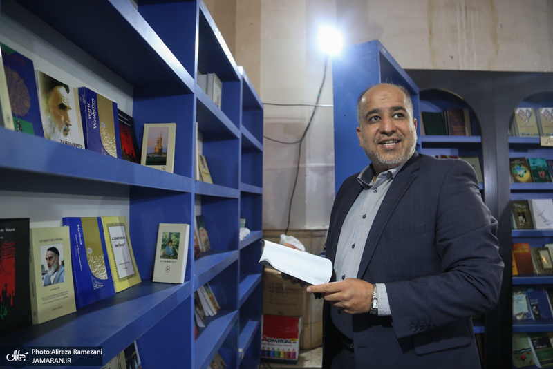 غرفه موسسه تنظیم و نشر آثار امام خمینی (ره) در سی و ششمین نمایشگاه کتاب تهران-4