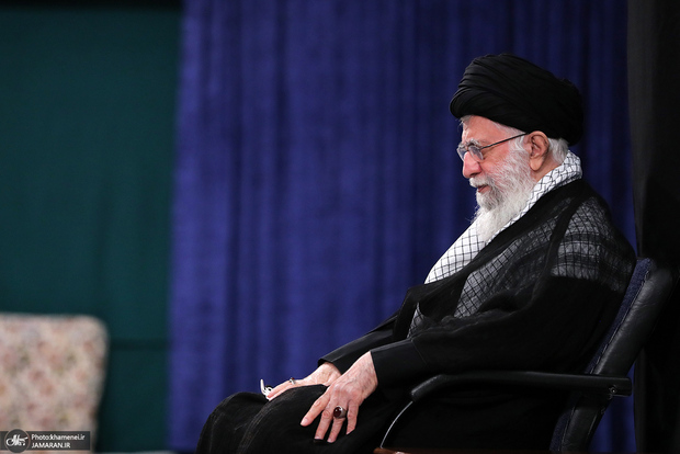 عزاداری هیئت‌های دانشجویی دانشگاه‌ها در حضور رهبر انقلاب