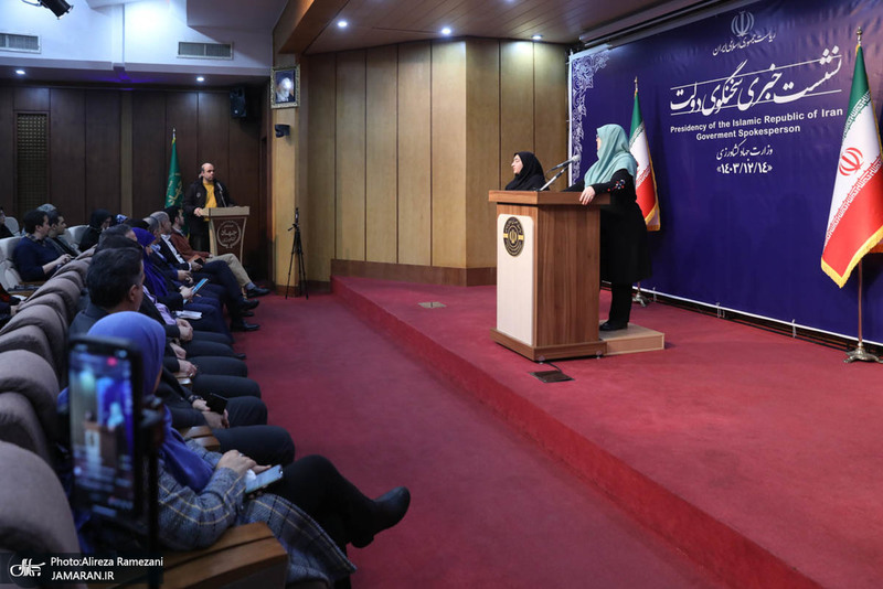 نشست خبری سخنگوی دولت