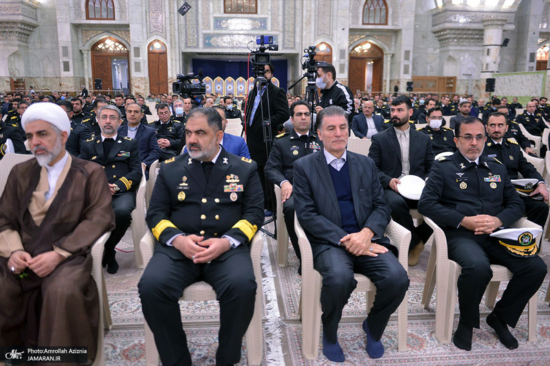 تجدید میثاق فرمانده و کارکنان نیروی دریایی ارتش جمهوری اسلامی ایران با آرمان‌های امام خمینی(س)