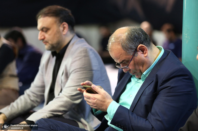 مراسم سوگواری رحلتحضرت رسول اکرم ،شهادت امام رضا(ع) وامام حسن مجتبی (ع) در حسینیه جماران