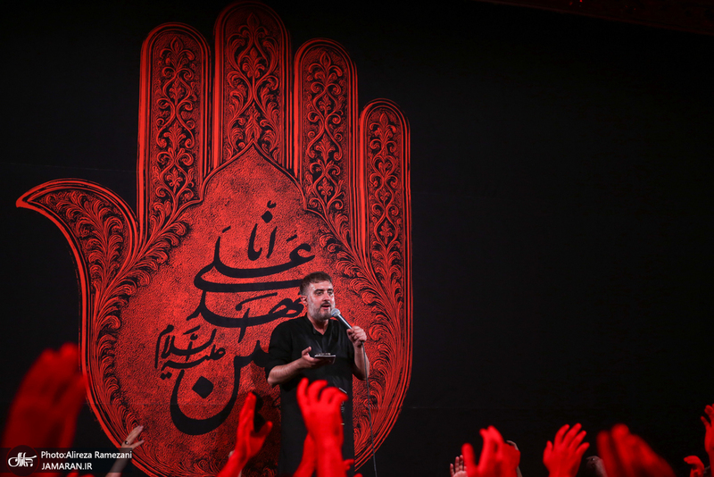 مزاسم شب تاسوعای حسینی (ع) در امام زاده صالح (ع)