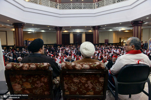 تجدید میثاق مدیران و کارکنان هلال احمر با آرمان های حضرت امام خمینی(س)