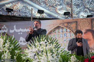 تجمع مردمی در سوگ شهادت رئیس جمهوری و هیات همراه در میدان ولیعصر (عج)