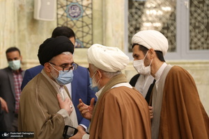 مراسم بزرگداشت آیت الله ری شهری (ره) در مسجد اعظم قم‎