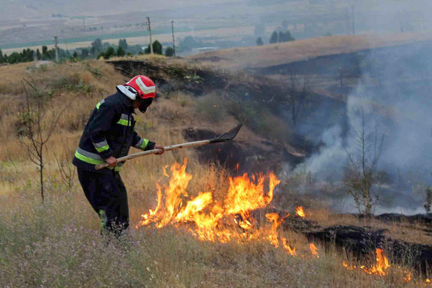 هشدار نسبت به احتمال آتش سوزی در مناطق جنگلی و ارتفاعات مازندران