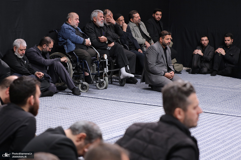 اولین شب مراسم عزاداری ایام شهادت حضرت زهرا (س) در حسینیه امام خمینی(ره)