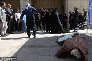 مراسم تشییع سیروس پرهام