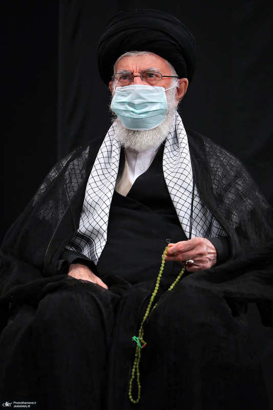 مراسم عزاداری شب عاشورای حسینی (ع) در حسینیه امام خمینی