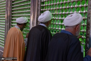 تجدید میثاق روحانیون حج تمتع 98 با آرمان های امام خمینی(س)