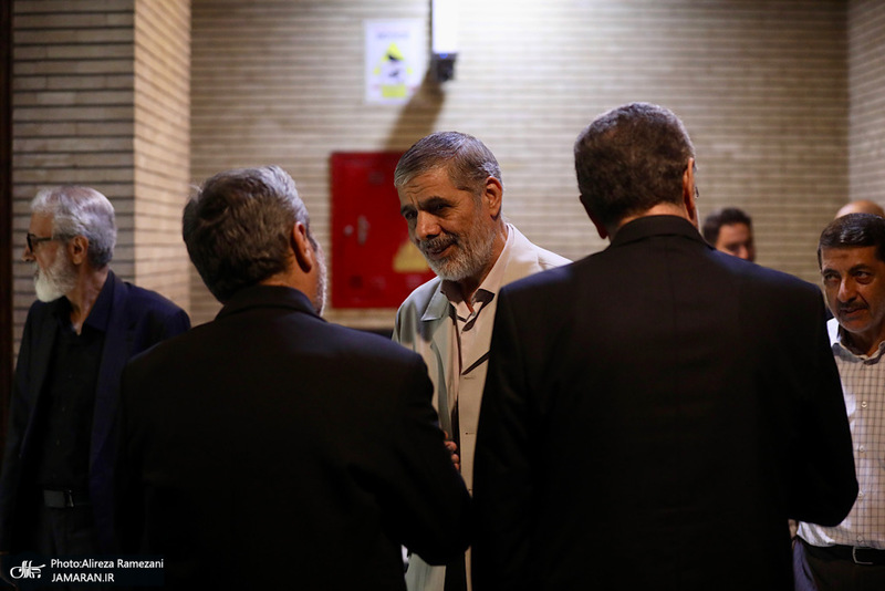 مراسم ختم همسر آيت الله راستی کاشانی