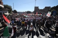 راهپیمایی طرفداران فلسطین در ایتالیا (8)