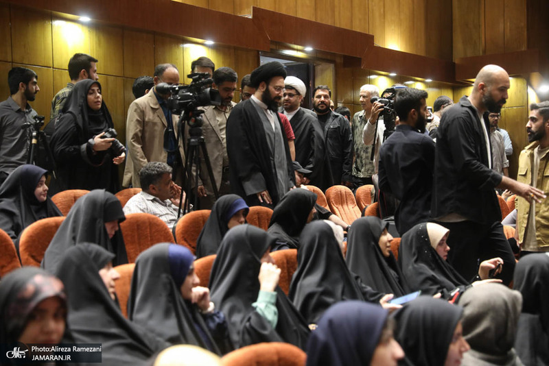 سخنرانی سید علی خمینی در دانشگاه تهران