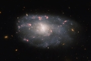 کهکشانی که میزبان یک انفجار ستاره‌ای بوده است
