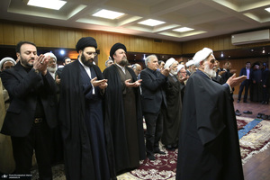 مراسم چهلمین روز درگذشت آیت الله بجنوردی در دائره المعارف بزرگ اسلامی - 3