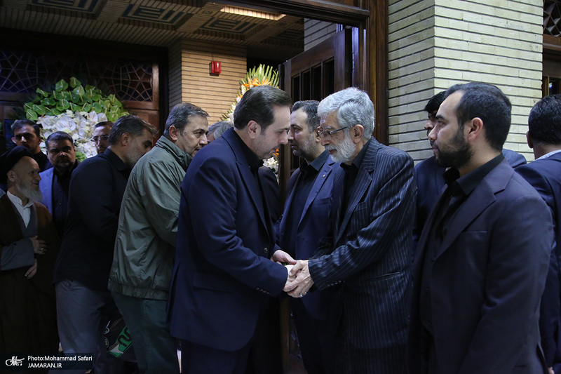 مراسم بزرگداشت مادر غلامعلی حدادعادل - 1