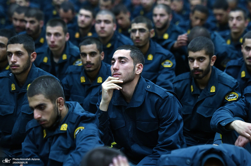 تجدید میثاق دانشجویان و فرماندهان دانشگاه افسری و تربیت پلیس امام حسن مجتبی‎‎ (ع) با آرمان حضرت امام خمینی (س)