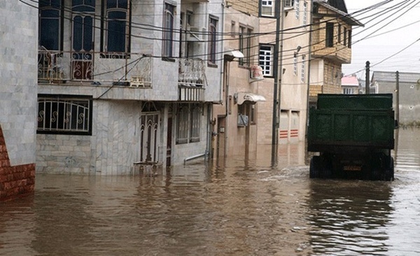 هشدار آبگرفتگی معابر در کُردستان بر اثر بارندگی باران